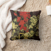 グラジオリと花瓶、カーネーションby Vincent van ゴッホ クッション (ブランケット)