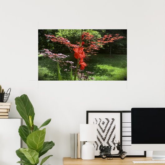 グラジオリ ポスター (ホームオフィス)