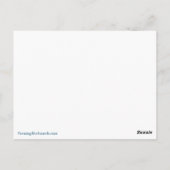 グラジオリ ポストカード (裏面)