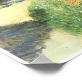 グラジオリ， 1876，クロード・モネ ポスター (角)