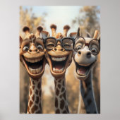 グラスおっちょこちょいのにキリン ポスター (正面)