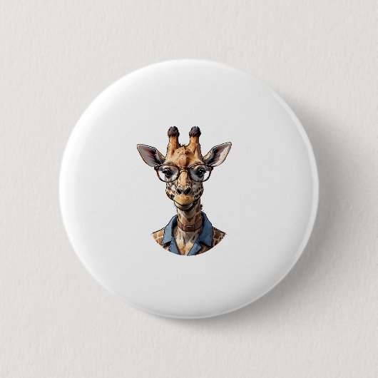 グラスにスタイリッシュキリン 缶バッジ (正面)