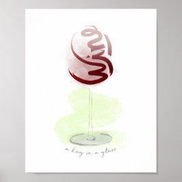 グラスに抱き締めること ポスター