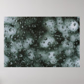 グラスに水の露 ポスター (正面)