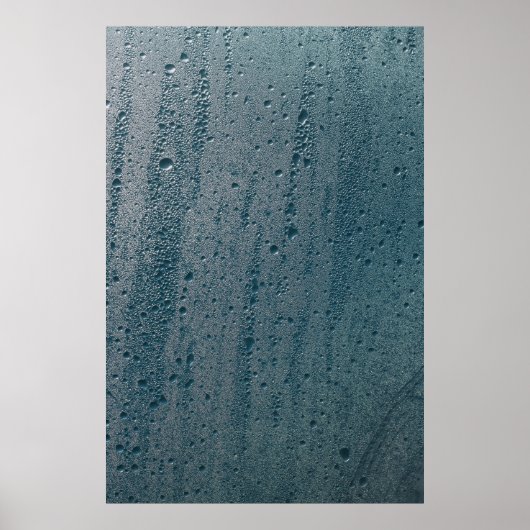 グラスに水の露 ポスター (正面)