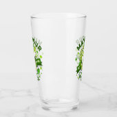 グラスに緑のビールを満杯にして下さい タンブラーグラス (左)