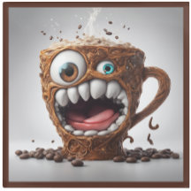 グラスのコースター – コーヒーの1杯が多すぎる！