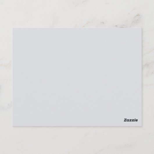 グラスのピンク吹のバブルガムを着たキリン ポストカード (裏面)