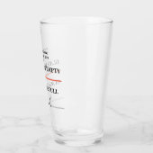 グラスの半分は空か半分は満杯か タンブラーグラス (左)