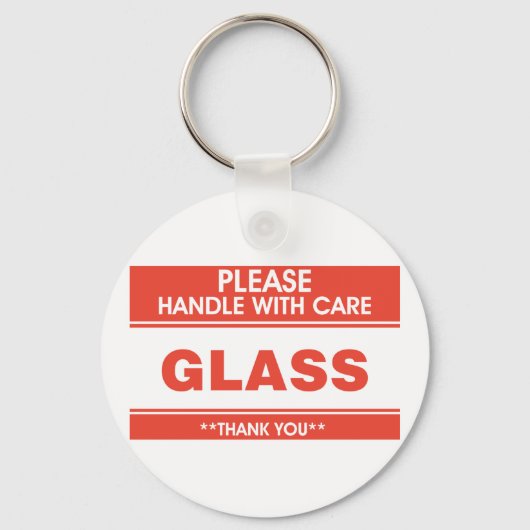 グラスの取り扱い気に用 キーホルダー (裏面)