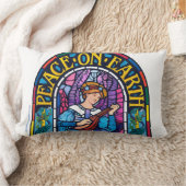 グラスの平和に染まる腰のクッション ランバークッション (ブランケット)