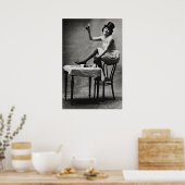 グラスを持ち上げて禁止するc.1920 ポスター (キッチン)