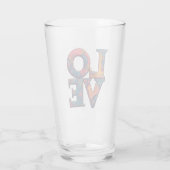 グラスを飲むのが大好き タンブラーグラス (裏面)