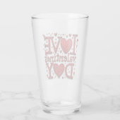 グラスを飲むのが大好き タンブラーグラス (裏面)