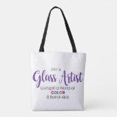 グラスアーティストトートバッグ トートバッグ (裏面)