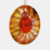 グラスアートクリスマスオーナメント セラミックオーナメント (右)