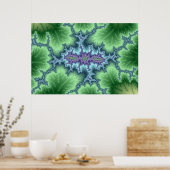 グラスイーター – フラクタルポスター ポスター (キッチン)