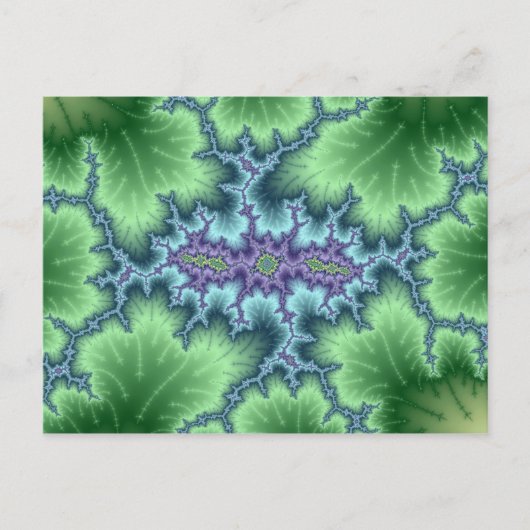 グラスイーター – フラクタルポストカード ポストカード (正面)