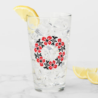 グラスウィズウクライナデザイン タンブラーグラス