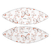 グラスウィング蝶の漫画イラストレーション アメリカンフットボール (パネル)