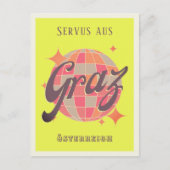 グラスオステライヒ・オーストリアネオンディスコポストカード ポストカード (正面)