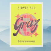 グラスオステライヒ・オーストリアネオンディスコポストカード ポストカード