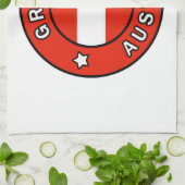 グラスオーストリア キッチンタオル (折り畳み)