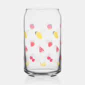 グラスカップ – かわいいフルーツデザイン ガラス缶 (裏面)