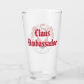 グラスカップ – クロース大使 タンブラーグラス (裏面)