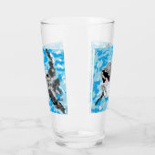 グラスカップ、スプラッシュを取る タンブラーグラス (左)