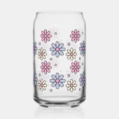 グラスカップ – フラワーデザイン ガラス缶 (裏面)