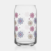 グラスカップ – フラワーデザイン ガラス缶 (右)