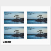 グラスコゲンスウェーデン 長方形シール (シート)