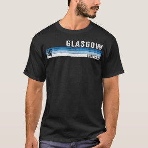 グラスゴウスコットラ鮮やかンドシティスコットランドプライドスーヴ Tシャツ