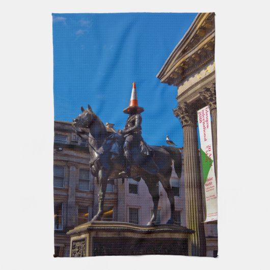 グラスゴーのキッチンティータオル キッチンタオル (縦)