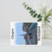 グラスゴーのスコットランドのはがき ポストカード (スタンド正面)