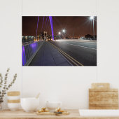 グラスゴーの四角い橋 ポスター (キッチン)