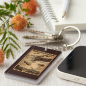 グラスゴーの熱気の気球のサーカスの劇場ポスター キーホルダー (正面右)