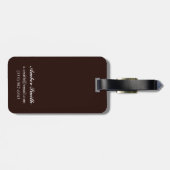 グラスゴーの熱気の気球のサーカスの劇場ポスター ラゲッジタグ (裏面横)