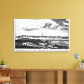 グラスゴーの街の展望 キャンバスプリント (インサイチュ (リビング))