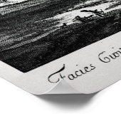 グラスゴーの街の展望 ポスター (角)