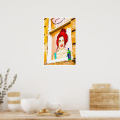 グラスゴーの街の風景 ポスター (キッチン)