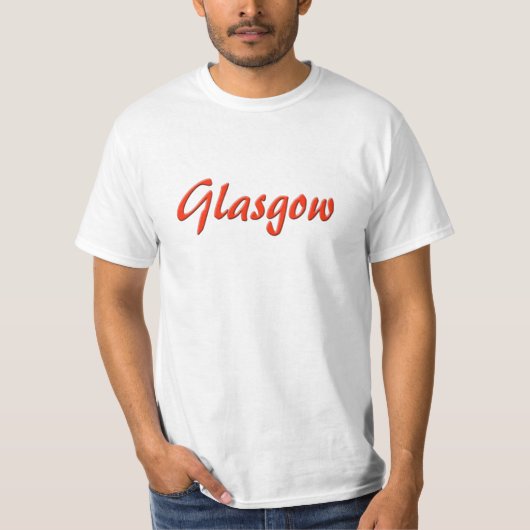 グラスゴーのTシャツ Tシャツ (正面)
