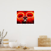 グラスゴークラブポスター ポスター (キッチン)