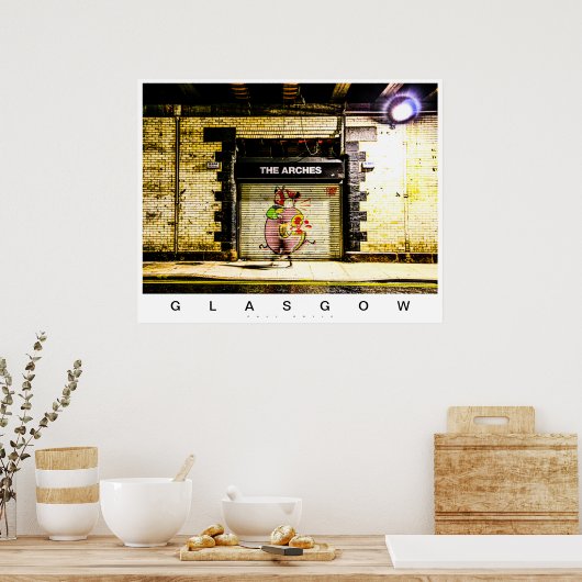 グラスゴークラブ ポスター (キッチン)