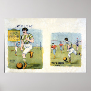 グラスゴーケルト族FC 1894年 ポスター