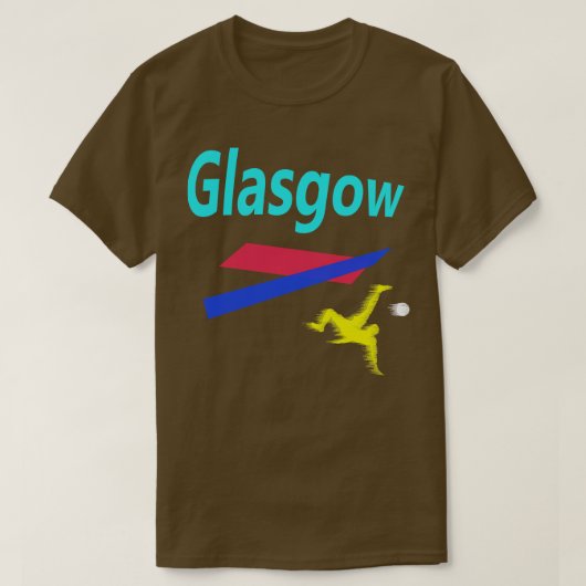 グラスゴーサッカー Tシャツ (デザイン正面)