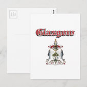 グラスゴーシティデザイン ポストカード (正面/裏面)