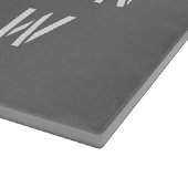 グラスゴースコットランド緯度と経度 カッティングボード (角)