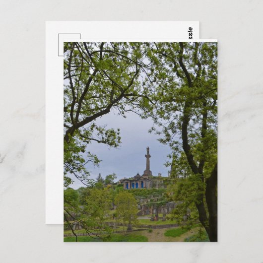 グラスゴーネクロポリスビューポストカード ポストカード (正面/裏面)